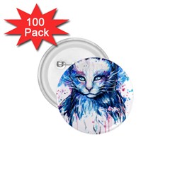 Cat 1 75  Buttons (100 Pack) 