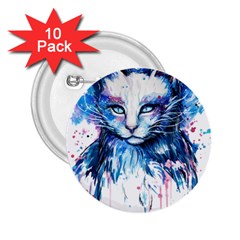 Cat 2 25  Buttons (10 Pack)  by saad11