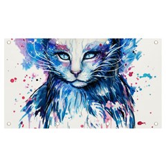 Cat Banner And Sign 7  X 4 