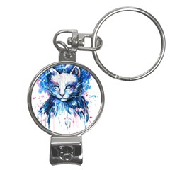 Cat Nail Clippers Key Chain