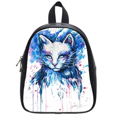 Cat School Bag (small) by saad11