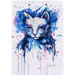 Cat A4 Acrylic Clipboard Back