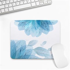 Blue-flower Small Mousepad by saad11