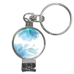 Blue-flower Nail Clippers Key Chain by saad11