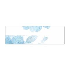 Blue-flower Sticker (bumper) by saad11