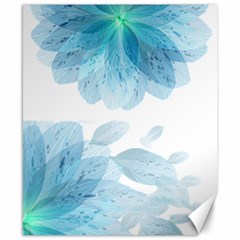 Blue-flower Canvas 8  X 10  by saad11