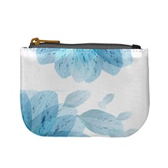 Blue-flower Mini Coin Purse by saad11