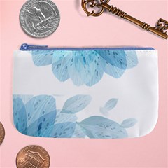 Blue-flower Large Coin Purse by saad11