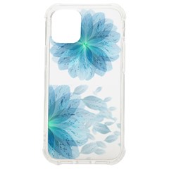 Blue-flower Iphone 12 Mini Tpu Uv Print Case	 by saad11