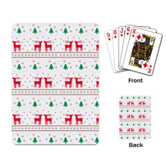 Christmas Playing Cards Single Design (rectangle) by saad11