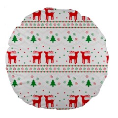 Christmas Large 18  Premium Round Cushions