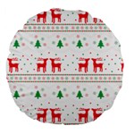 Christmas Large 18  Premium Round Cushions Front