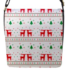 Christmas Flap Closure Messenger Bag (s) by saad11