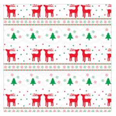 Christmas Square Satin Scarf (36  X 36 ) by saad11