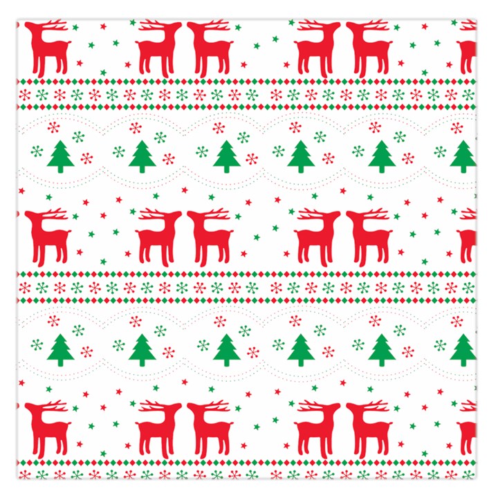 Christmas Square Satin Scarf (36  x 36 )