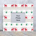 Christmas White Wall Photo Frame 5  x 7  Front