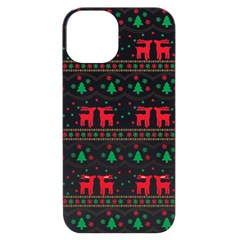 Christmas Iphone 14 Black Uv Print Case by saad11