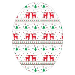 Christmas Uv Print Acrylic Ornament Oval