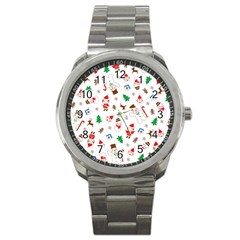 Christmas Sport Metal Watch by saad11