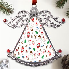 Christmas Metal Angel With Crystal Ornament by saad11