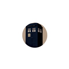 Tardis Doctor Who Minimal Minimalism 1  Mini Buttons by Cendanart