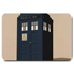 Tardis Doctor Who Minimal Minimalism Large Doormat 30 x20  Door Mat