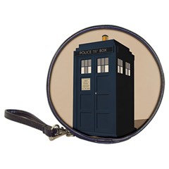 Tardis Doctor Who Minimal Minimalism Classic 20-cd Wallets by Cendanart