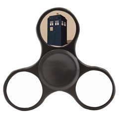 Tardis Doctor Who Minimal Minimalism Finger Spinner by Cendanart