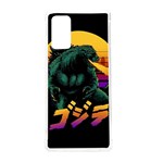 Godzilla Retrowave Samsung Galaxy Note 20 TPU UV Case Front