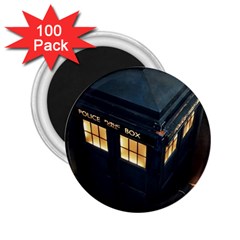 Tardis Bbc Doctor Who Dr Who 2 25  Magnets (100 Pack)  by Cendanart