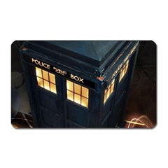 Tardis Bbc Doctor Who Dr Who Magnet (rectangular) by Cendanart