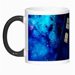 Tardis Doctor Who Space Galaxy Morph Mug by Cendanart