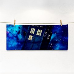 Tardis Doctor Who Space Galaxy Hand Towel