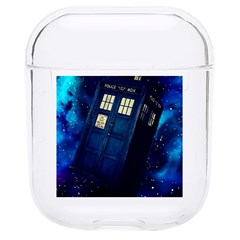 Tardis Doctor Who Space Galaxy Hard Pc Airpods 1/2 Case by Cendanart