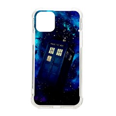 Tardis Doctor Who Space Galaxy Iphone 11 Pro 5 8 Inch Tpu Uv Print Case by Cendanart