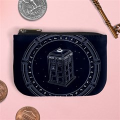 Doctor Who Bbc Tardis Mini Coin Purse by Cendanart