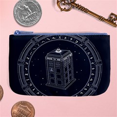 Doctor Who Bbc Tardis Large Coin Purse by Cendanart