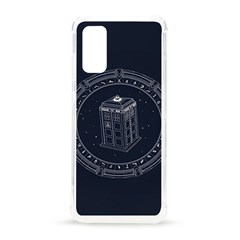 Doctor Who Bbc Tardis Samsung Galaxy S20 6 2 Inch Tpu Uv Case by Cendanart