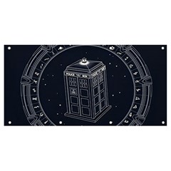 Doctor Who Bbc Tardis Banner And Sign 8  X 4 