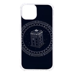 Doctor Who Bbc Tardis Iphone 13 Tpu Uv Print Case by Cendanart