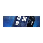 Tardis Doctor Who Space Blue Sticker (Bumper) Front