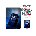 Tardis Doctor Who Space Blue Playing Cards 54 Designs (Mini) Back