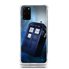 Tardis Doctor Who Space Blue Samsung Galaxy S20plus 6 7 Inch Tpu Uv Case by Cendanart