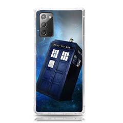 Tardis Doctor Who Space Blue Samsung Galaxy Note 20 Tpu Uv Case by Cendanart