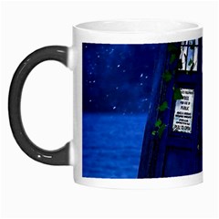 Stuck Tardis Beach Doctor Who Police Box Sci-fi Morph Mug by Cendanart