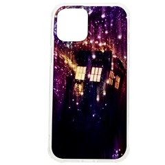 Tardis Regeneration Art Doctor Who Paint Purple Sci Fi Space Star Time Machine Iphone 12 Pro Max Tpu Uv Print Case by Cendanart