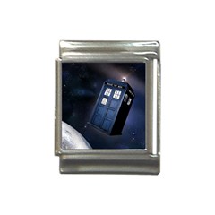 Tardis Doctor Who Planet Italian Charm (13mm) by Cendanart