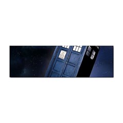 Tardis Doctor Who Planet Sticker (bumper) by Cendanart