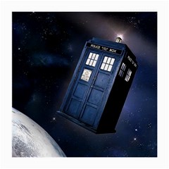 Tardis Doctor Who Planet Medium Glasses Cloth (2 Sides) by Cendanart