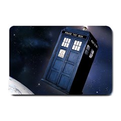 Tardis Doctor Who Planet Small Doormat by Cendanart